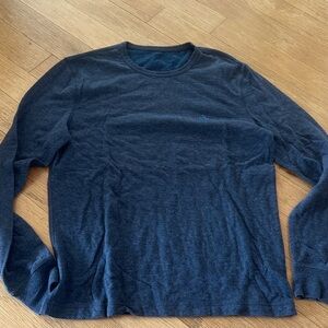 Original Penguin Dark Blue Long Sleeve Tee
